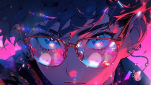 眼镜少年
