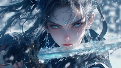 剑客美女