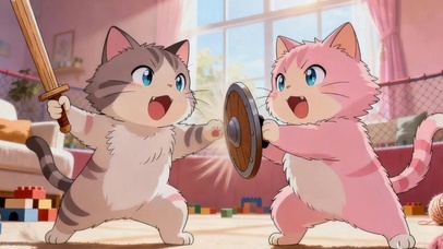 两只小猫