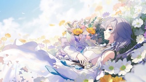 花中女孩
