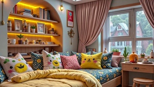 【雨景】儿童卧室