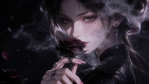雾中玫