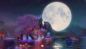 樱花谷月圆夜