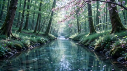 清溪小河
