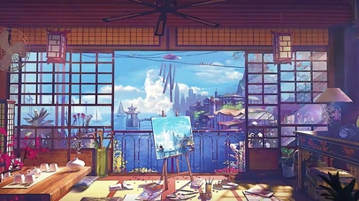 画中画无缝高清海风吹过