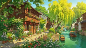 江南夏日闲居