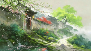 唯美的古镇