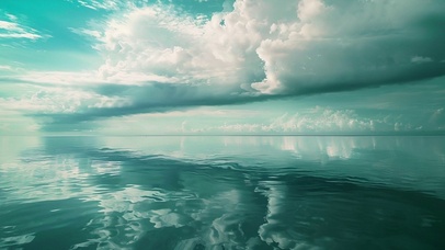 海与天