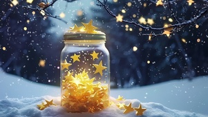 雪与许愿瓶