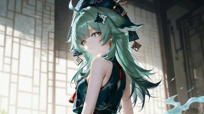 可爱古风女孩