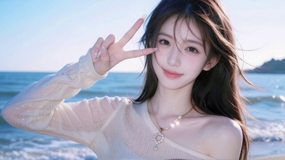 甜美女孩