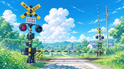 晴空道口