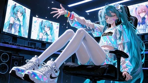 miku 的赛博电竞夜