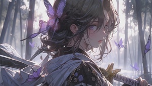 紫蝶侠女