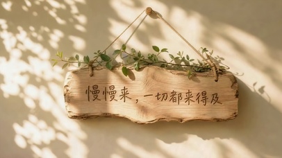 慢慢来