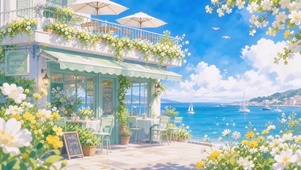 海边咖啡店