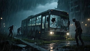 【雨景】末世街道