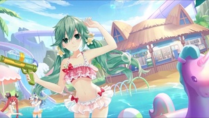 泳装美少女