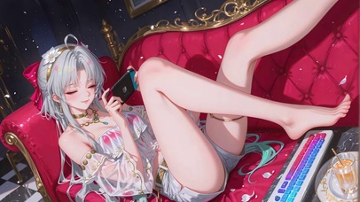 长腿游戏少女珂莱塔