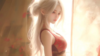 阳光美女