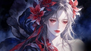 暗夜红簪幽姬