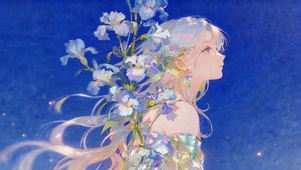鲜花女孩