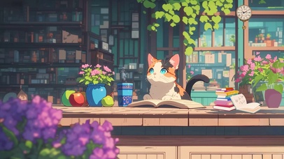 温馨治愈猫咪