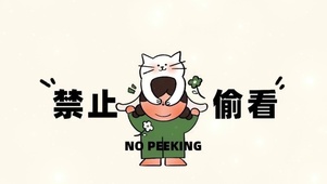 不要偷看