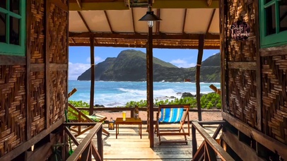 舒适的海滨环境