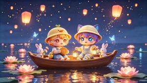 声声影影中秋节