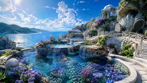 海岸仙境