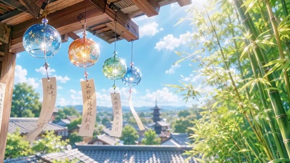 风铃寄心愿