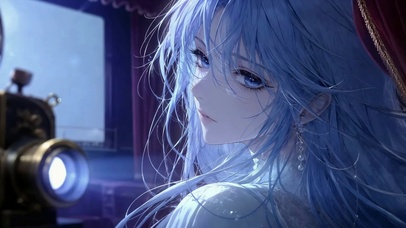 氛围感美少女