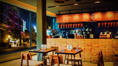 治愈夜雨咖啡屋