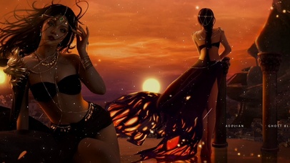 超清4K鬼刀风铃公主壁纸