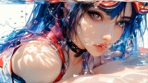水中少女