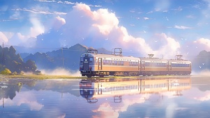 列车驶过