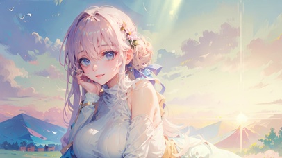 梦幻神颜少女