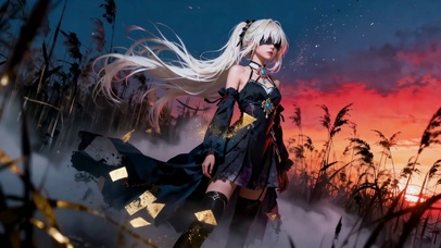 黄昏芦苇荡薇尔莉特