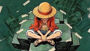 赛璐珞草帽少年路飞