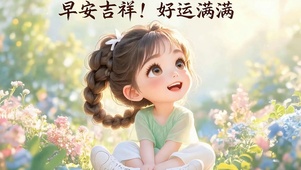 早安吉祥好运满满
