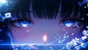 少女眼里的星星