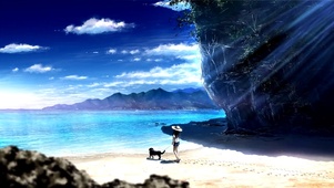 夏日海边