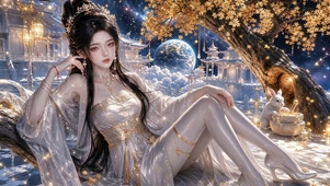 月宫・广寒桂月