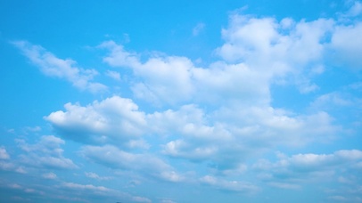 蓝蓝的天空