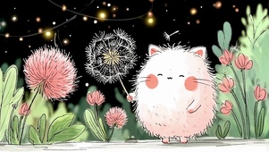 一捧蒲公英，一夜小浪漫