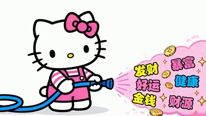 发财暴富好运健康金钱财源