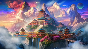 古风场景 ai 壁纸