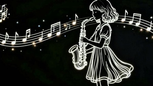 治愈音乐女孩4K