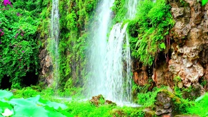 护眼瀑布流水4K